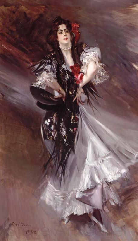 Giovanni Boldini The Spanish Dance,Portrait of Anita Spain oil painting art